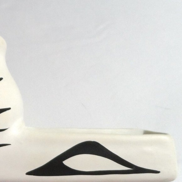 Vintage SOUTHWESTERN Business Card Pen Pencil Holder New Mexico Pottery Jemez NM - Picture 3 of 10